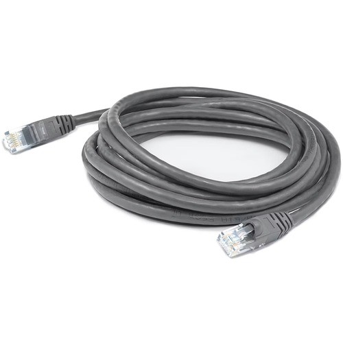 Addon ADD-2-5FCAT6-GY Cables Addon 25ft Gray Cat 6 Pvc Ethernet Cable Snagless Bubble Boot Rj-45 M/m - 25 Ft Category 6 Network C Add25fcat6gy 821456533023