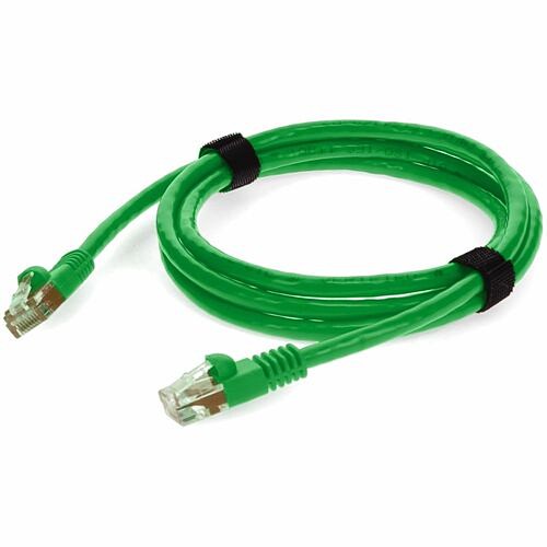 Addon ADD-8FCAT6-GN Cables Addon 8ft Green Cat 6 Pvc Ethernet Cable Snagless Bubble Boot Rj-45 M/m - 8 Ft Category 6 Network Ca Add8fcat6gn 821456533146