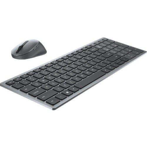 Dell KM7120W-GY-US Keyboard & Mouse Combos Dell Km7120w Keyboard And Mouse - Scissors Wireless Bluetooth/rf 2.40 Ghz Keyboard - Titan Gray - Wire Km7120wgyus 884116366959