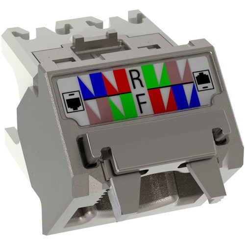 Panduit CJSUDCAPIW-X Connector/Cable Inserts Pannet 45anddeg; Angled Wire Cap For Cat 6 Shielded Tg Jack (cjsudcapiw-x) Cjsudcapiwx 