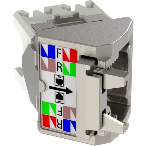 Panduit CJSLRCAPIW-X Connector/Cable Inserts Pannet 45anddeg; Angled Wire Cap For Cat 6 Shielded Tg Jack (cjslrcapiw-x) Cjslrcapiwx 