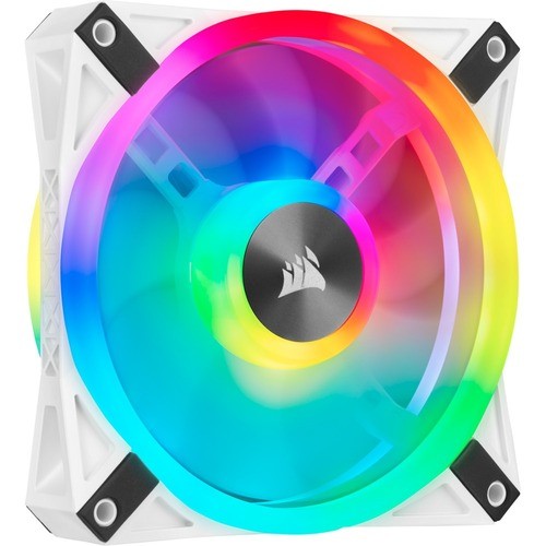 Corsair CO-9050103-WW Processor/Case Fans Corsair Icue Ql120 Rgb 120mm Pwm White Fan - Single Pack - 1 Pack - 1 X 120 Mm - 41.8 Cfm - 26 Db(a) Co9050103ww 991430012438