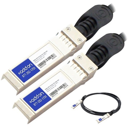Addon PAN-SFP-PLUS-CU-2M-A Cables Addon Palo Alto Networksandreg; Pan-sfp-plus-cu-2m Compatible Taa Compliant 10gbase-cu Sfp+ Direct Att Pansfppluscu2ma 821456473312