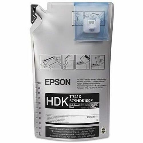 Epson T741120 Ink Tanks & Bottles Epson Ultrachrome Ds Ink Refill Kit - Inkjet - Black - 1 L - 6 / Pack (t741120) (epst741120) EPST741120 010343953741