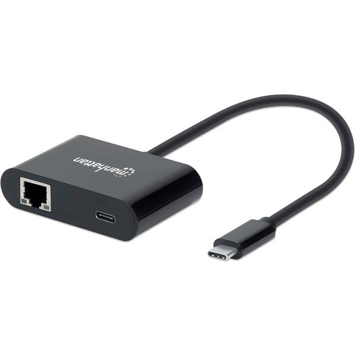 Manhattan 153454 Network Cards Manhattan Usb-c To Gigabit Network Adapter With Power Delivery Port - Usb 3.2 (gen 1) Type C - 1 Por 766623153454