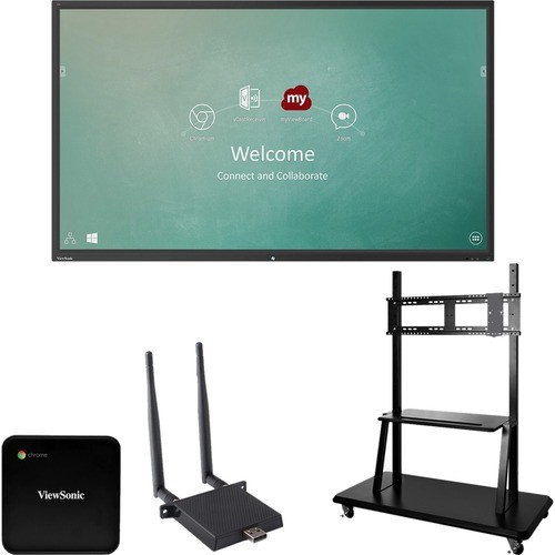 Viewsonic IFP9850-E2 Whiteboards (Digital) Viewsonic Viewboard Ifp9850-e2 - 4k Interactive Display With Wifi Adapter And Mobile Trolley Cart -  Ifp9850e2 0766907003581
