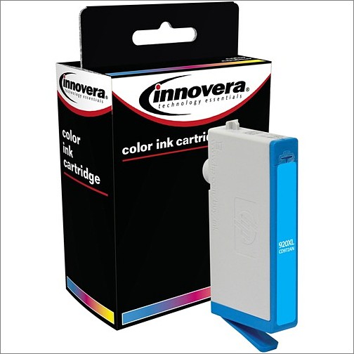 Innovera IVRD972AN Toners & Ink Cartridges Innovera Remanufactured High Yield Inkjet Ink Cartridge - Alternative For 920xl (cd972an) - Cyan Pac IVRD972ANC 818275065750