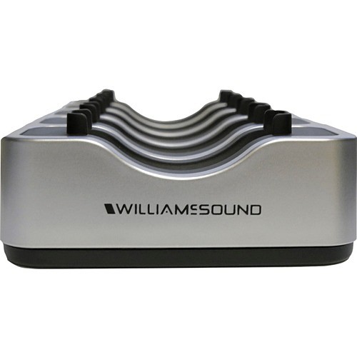 Williams Sound CHG 520 Cradles Williams Av Multiple Battery Charger - Docking - Ir Receiver - 5 Slot - Charging Capability - Infrar Chg520 