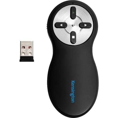 Kensington K33271WW Pointing Devices (Mice) Kensington Presentation Pointer - Wireless - Wi-fi - 2.40 Ghz - Black, White - 1 - Usb - 4 Button(s) 085896332718
