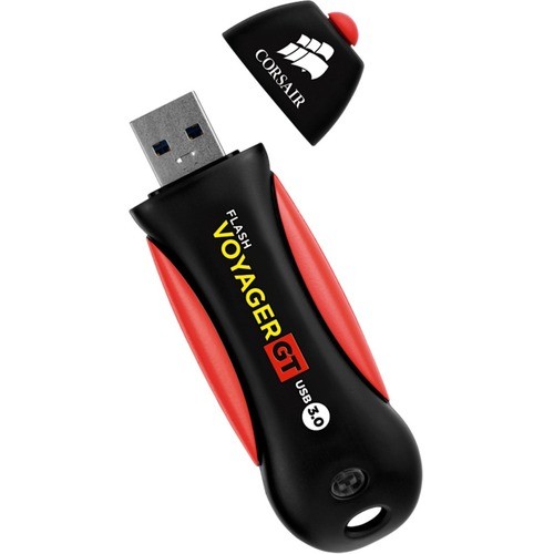 Corsair CMFVYGT3C-1TB Flash Drives Corsair Flash Voyager Gt Usb 3.0 1tb Flash Drive - 1 Tb - Usb 3.0 Type A - 400 Mb/s Read Speed - 300 Cmfvygt3c1tb 840006622222