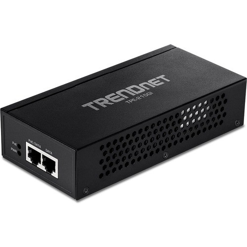 Trendnet TPE-215GI Power Injectors/Splitters Trendnet 2.5g Poe+ Injector, Tpe-215gi, Poe (15.4w) Or Poe+ (30w), Converts A Non-poe Port To A Poe+ Tpe215gi 710931161861