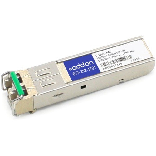 Addon 1018-6114-AO Switch Modules Addon Optelian Sfp Module - For Data Networking, Optical Network - 1 X Lc 1000base-dwdm Network - Op 10186114ao 821456543343