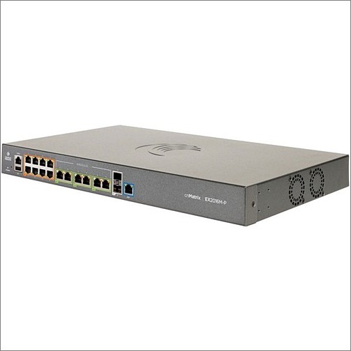 Cambium Networks MXEX2016MXPA00 Switches & Bridges Cambium Networks Cnmatrix Ex2016m-p Ethernet Switch - 8 Ports - Manageable - 3 Layer Supported - Mod 