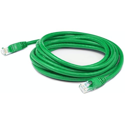 Addon ADD-14FCAT6A-GN Cables Addon 14ft Green Cat 6a Pvc Ethernet Cable Snagless Bubble Boot Rj-45 M/m - 14 Ft Category 6a Networ Add14fcat6agn 821456730958