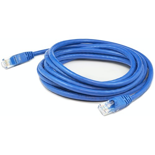 Addon ADD-5FCAT6A-BE Cables Addon 5ft Blue Cat 6a Pvc Ethernet Cable Snagless Bubble Boot Rj-45 M/m - 5 Ft Category 6a Network C Add5fcat6abe 821456730972