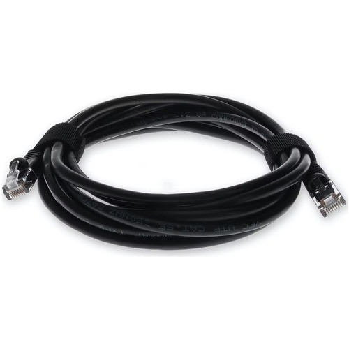 Addon ADD-10FCAT5E-BK Cables Addon 10ft Black Cat 5e Pvc Ethernet Cable Snagless Bubble Boot Rj-45 M/m - 10 Ft Category 5e Networ Add10fcat5ebk 821456736905