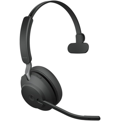 Evolve2 65 Headset - Mono - Wireless - Bluetooth - Over-the-head - Monaural - Supra-aural - Black 26599899999 706487020219