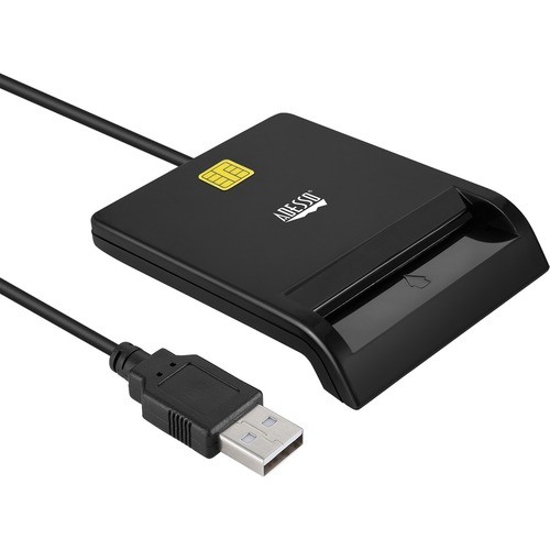 Adesso SCR-100-TAA Smart Card Readers Adesso Scr-100 Smart Card Reader - Contact - Cable - Usb 2.0 - Taa Compliant (scr-100-taa) Scr100taa 783750009997