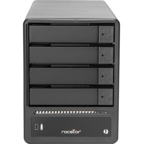 Rocstor E66016-01 NAS Servers Rocstor Et34 Das Storage System - 4 X Hdd Supported - 0 X Hdd Installed - 4 X Ssd Supported - 4 Tb T E6601601 810606034435