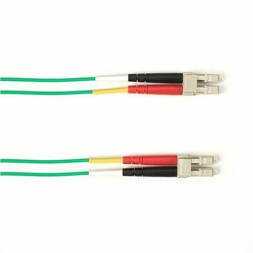 Black Box FOCMPM4-030M-LCLC-GN Cables Black Box Colored Fiber Om4 50/125 Multimode Fiber Optic Patch Cable - Ofnp Plenum - 98.43 Ft Fiber  Focmpm4030mlclcgn 822088186106
