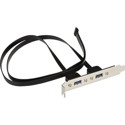 Supermicro CBL-CUSB-0835 Cables Supermicro Usb 3.1 B Key To Usb 3.0a Female X2 55cm Cable - 1.80 Ft Usb Data Transfer Cable For Serv Cblcusb0835 