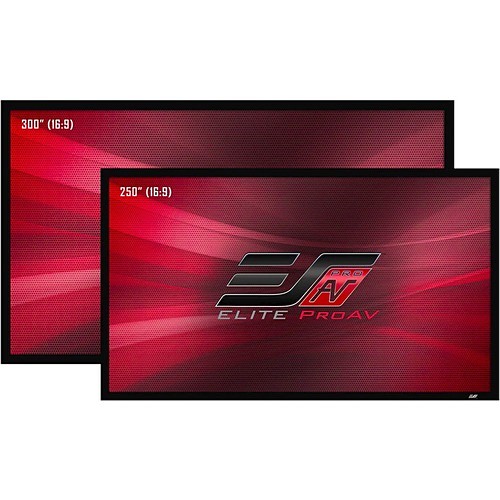 Elitescreens PFV250H-PLUS Projection Screens Elite Proav Pro Frame Plus Pfv250h-plus 250" Fixed Frame Projection Screen - 16:9 - Cinewhite - 122. Pfv250hplus 848448027018
