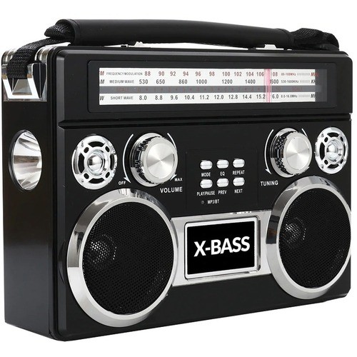 Supersonic SC1097BT Radio Transmitters/Receivers Retro Bluetooth Speaker (sc1097bt) 639131210974