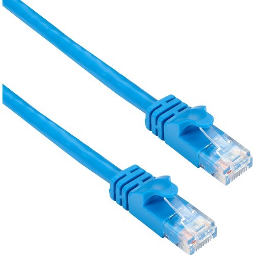 Black Box CAT6APC-007-BL Cables Black Box Cat6a 500-mhz Str Patch Cable Slim Molded Snagless Boot - Utp, Cm Pvc, Blue, 7ft - 7 Ft Ca Cat6apc007bl 822088134312