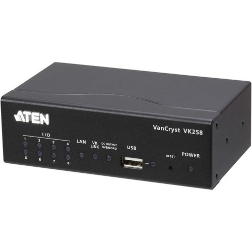 Aten VK258 Miscellaneous Devices Vancryst Vk258 8-channel Digital I/o Expansion Box - 3" Width X 1.7" Height - Metal 672792010903