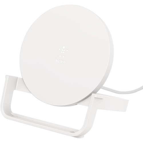 Belkin WIB001TTWH Chargers Belkin Boostcharge Wireless Charging Stand 10w - 5 V Dc Input - Input Connectors: Usb (wib001ttwh) 745883795215