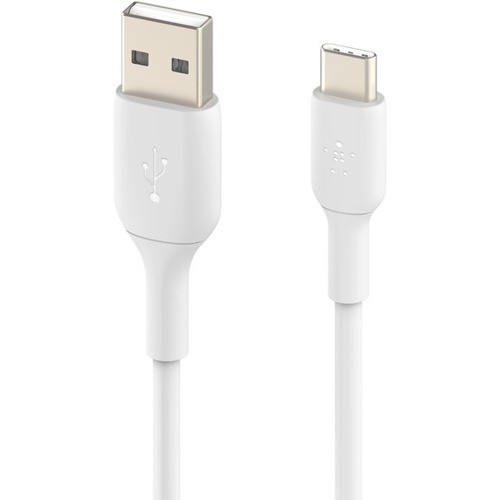 Belkin CAB001BT1MWH Cables Belkin Boostcharge Usb-c To Usb-a Cable (1 Meter / 3.3 Foot, White) - 3.28 Ft Usb/usb-c Data Transfe 745883788491