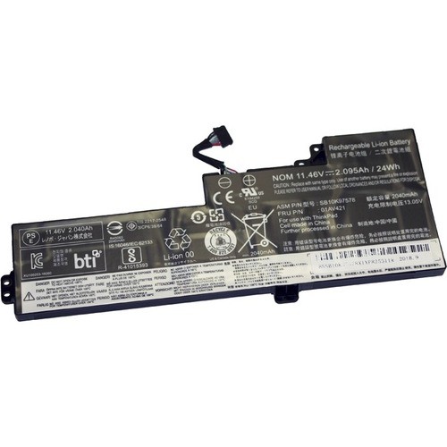 Battery Technology 01AV421-BTI Batteries Bti 01av421-bti 11.46v 24whr Li-ion Battery 01av419, Sb10k97576, 01av420, Sb10k97577, 01av421, Sb10k 01av421bti 886734880985