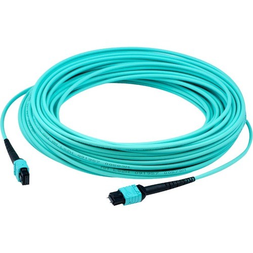 Addon ADD-MPOMMPOF-3M5OM4S Cables Addon Fiber Optic Duplex Patch Network Cable - 9.84 Ft Fiber Optic Network Cable For Network Device, Addmpommpof3m5om4s 821456451426