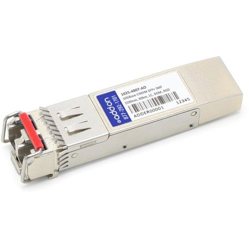 Addon 1025-4807-AO Switch Modules Addon Optelian Sfp+ Module - For Data Networking, Optical Network - 1 Lc 10gbase-cwdm Network - Opti 10254807ao 821456545101