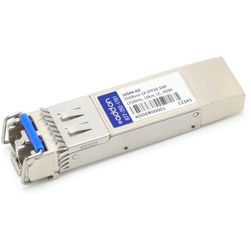 Addon 10504-AO Switch Modules Addon Extreme Networks Sfp28 Module - For Data Networking, Optical Network - 1 X Lc 25gbase-lr Netwo 10504ao 821456102922