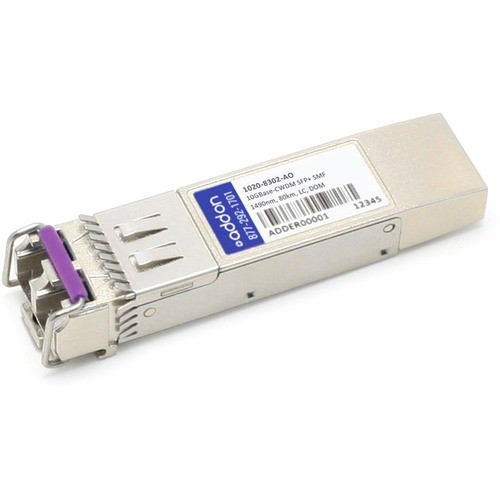 Addon 1020-8302-AO Switch Modules Addon Optelian Sfp+ Module - For Data Networking, Optical Network - 1 Lc 10gbase-cwdm Network - Opti 10208302ao 821456544586