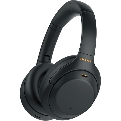 Sony WH1000XM4/B Headsets/Earsets Sony Wh-1000xm4 Wireless Noise-canceling Headphones - Stereo - Mini-phone (3.5mm) - Wired/wireless - Wh1000xm4b 027242919419