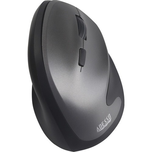 Adesso IMOUSEA20 Pointing Devices (Mice) Adesso Antimicrobial Wireless Vertical Ergonomic Mouse - Optical - Wireless - Radio Frequency - 2.40 783750010689