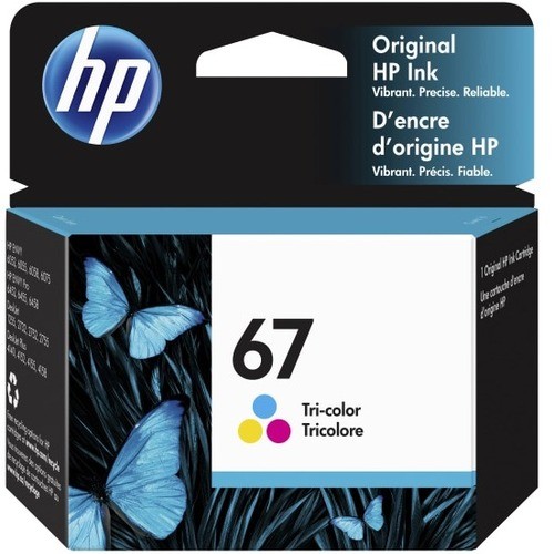 Hp 3YM55AN#140 Toners & Ink Cartridges Hp 67 Tri-color Original Ink Cartridge.cinsists Of 1 3ym55a Tri-color Cartridge. (3ym55an#140) 3ym55an140 193015522381