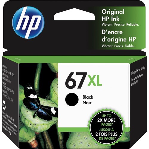 Hp 3YM57AN#140 Toners & Ink Cartridges Hp 67xl Black Original Ink Cartridge (3ym57an#140) 3ym57an140 193015522404