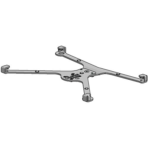 Spacepole SPXF14305-02 Mounting Kits Spacepole X-frame Mounting Plate For Ipad Pro - Black - 10.50" Screen Support (spxf14305-02) Spxf1430502 