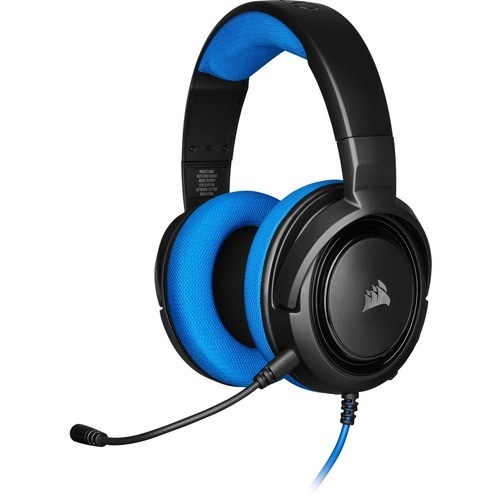 Corsair CA-9011196-NA Headsets/Earsets Corsair Hs35 Stereo Gaming Headset - Blue - Stereo - Mini-phone - Wired - 32 Ohm - 20 Hz - 20 Khz -  Ca9011196na 840006607564
