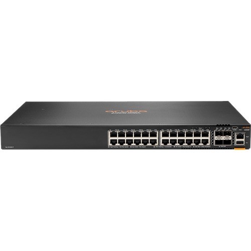 Aruba Networks JL724A#ABA Switches & Bridges Hpe 6200f 24g 4sfp+ Switch - 24 Ports - Manageable - 2 Layer Supported - 59 W Power Consumption - Tw Jl724aaba 190017407968