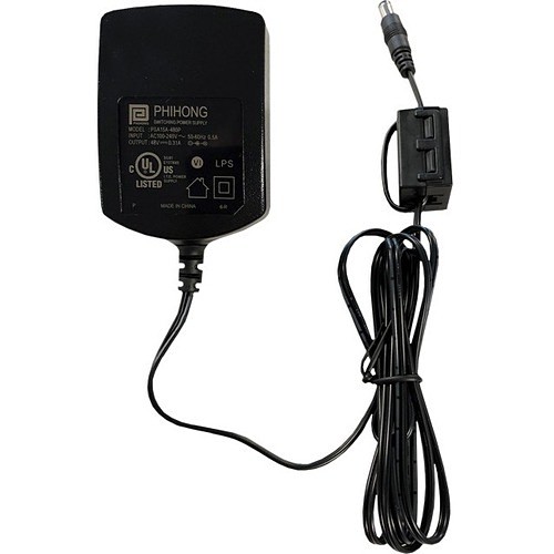 Bogen PS4815W Power Adapters Bogen 48v Dc/0.31a Power Supply - 60 W - 120 V Ac, 230 V Ac Input - 48 V Dc Output - 310 Ma (ps4815w 765368310443
