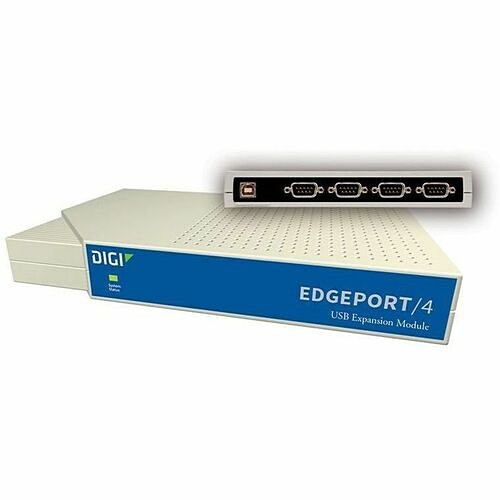 Digi International EP-USB-4S Serial Adapters (Multiport) Digi Edgeport/4s - 4 Rs-232/422/485 Serial Db-9; Software Selectable - Usb - External (ep-usb-4s) Epusb4s 663072965297