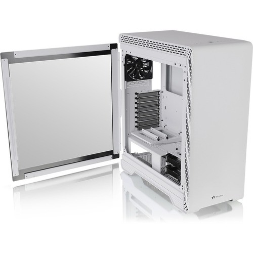 Thermaltake CA-1O3-00M6WN-00 Computer Cases Thermaltake S500 Tempered Glass Snow Edition Mid-tower Chassis - Mid-tower - White - Spcc, Tempered  Ca1o300m6wn00 841163073858