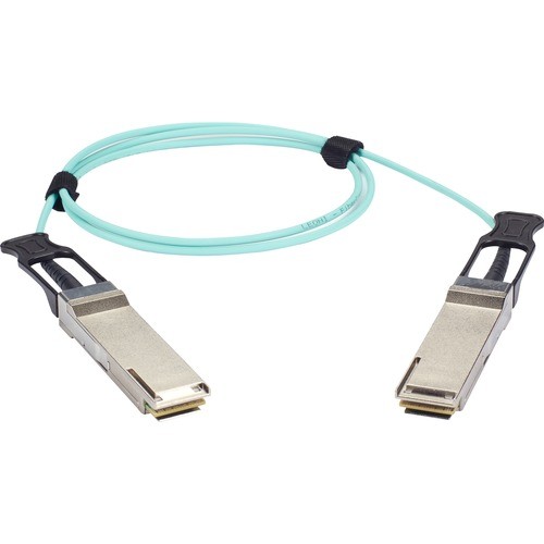 Black Box QSFP-H40G-AOC15M-BB Cables Black Box Fiber Optic Network Cable - 49.20 Ft Fiber Optic Network Cable For Switch, Router, Server, Qsfph40gaoc15mbb 822088133124