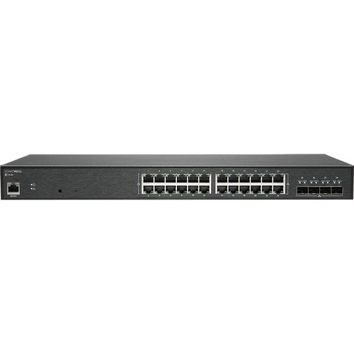 Sonicwall 02-SSC-2467 Switches & Bridges Sonicwall Switch Sws14-24 - 28 Ports - Manageable - 2 Layer Supported - Modular - Optical Fiber, Twi 02ssc2467 758479224679