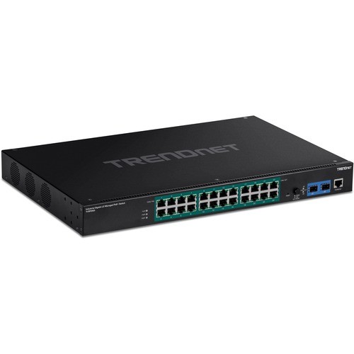 Trendnet TI-RP262I Switches & Bridges Trendnet 26-port Industrial Gigabit L2 Managed Poe+ Switch, Ti-rp262i, 1u 19" Rackmount, 24 X Gigabi Tirp262i 710931161700