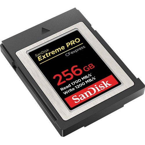 Sandisk SDCFE-256G-ANCNN Memory Cards Sandisk Extreme Pro 256 Gb Cfexpress Card Type B - 1 Pack - 1.66 Gb/s Read - 1.17 Gb/s Write - 8000x Sdcfe256gancnn 619659180829